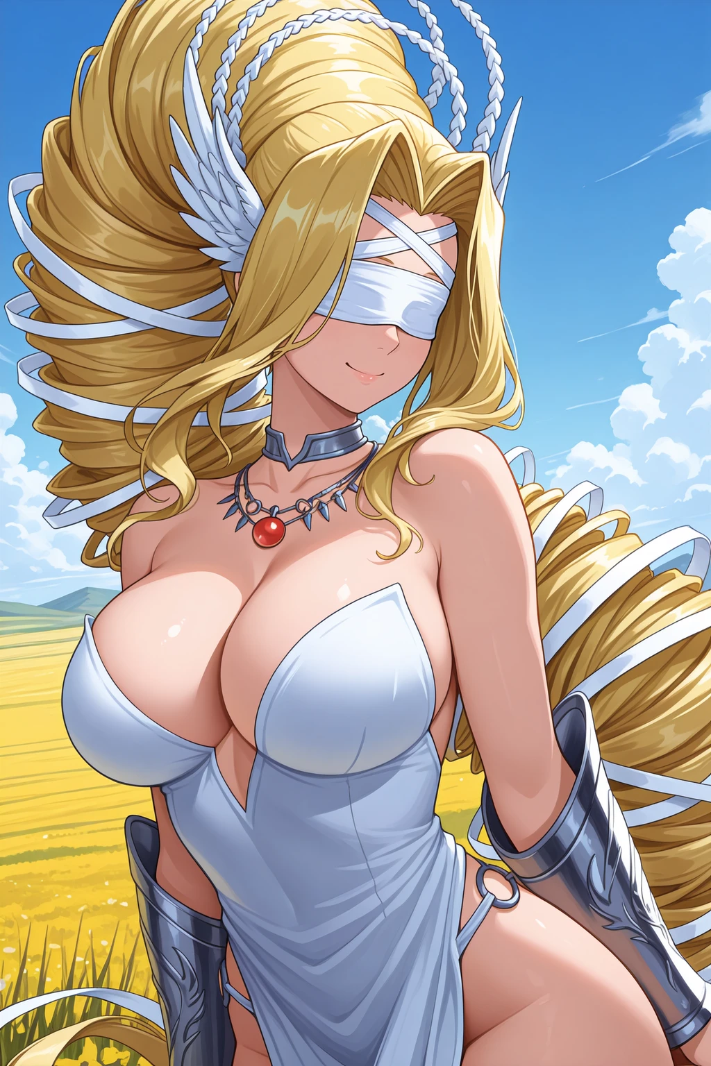 Stable Diffusion image: 1girl, solo - by novowels