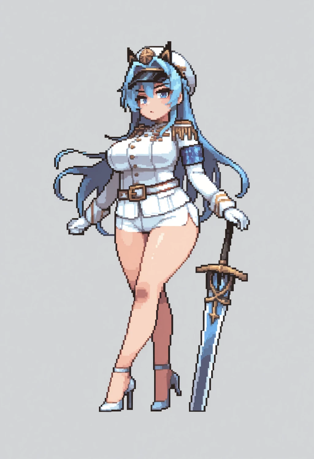 Stable Diffusion image: 1girl, solo - by Fp_plus