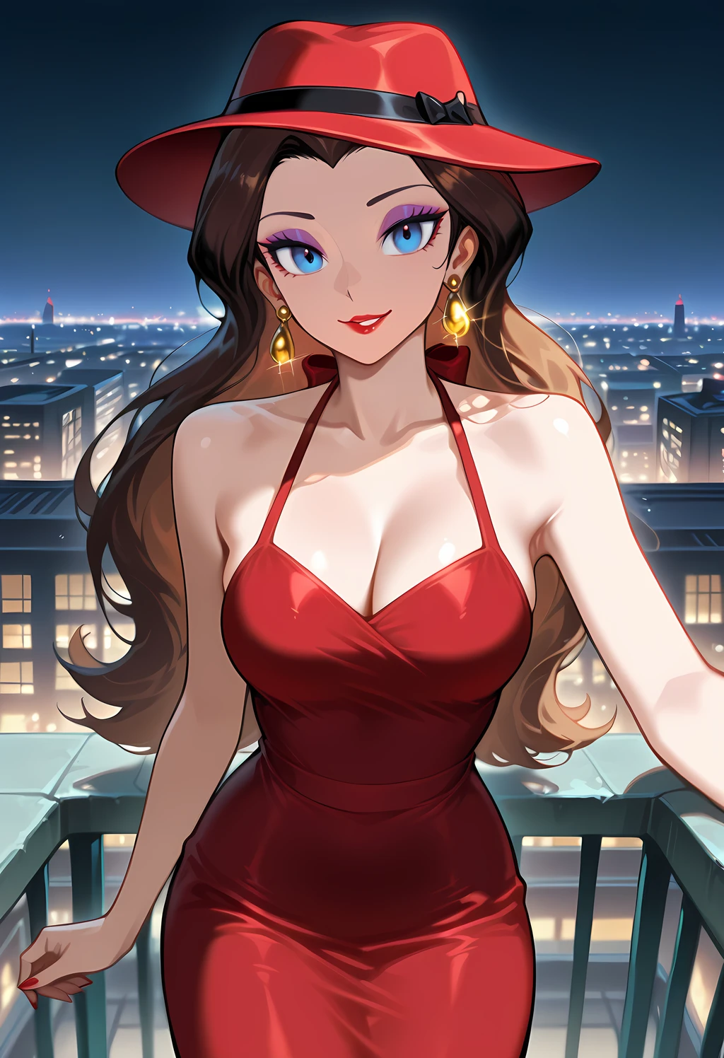 Pauline - Mario Series - Illustrious - by Navedaxu