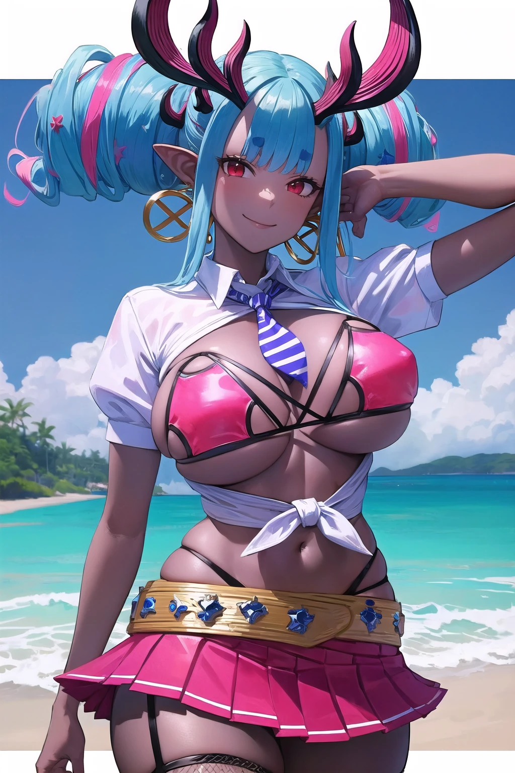 Ibuki Douji Cheerleader (Second Ascension) (Fate) - by Jelosus1