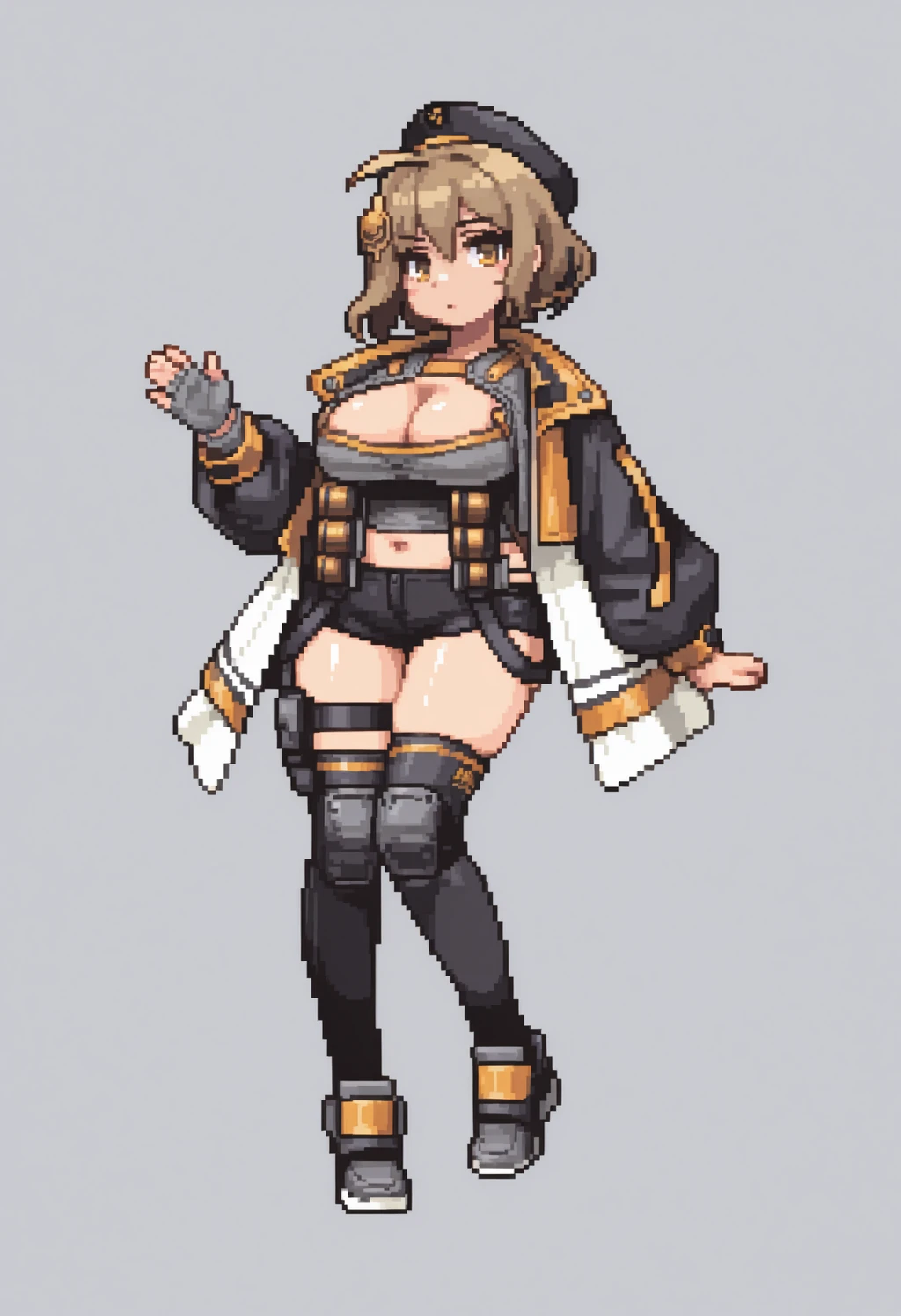 Stable Diffusion image: 1girl, solo - by Fp_plus