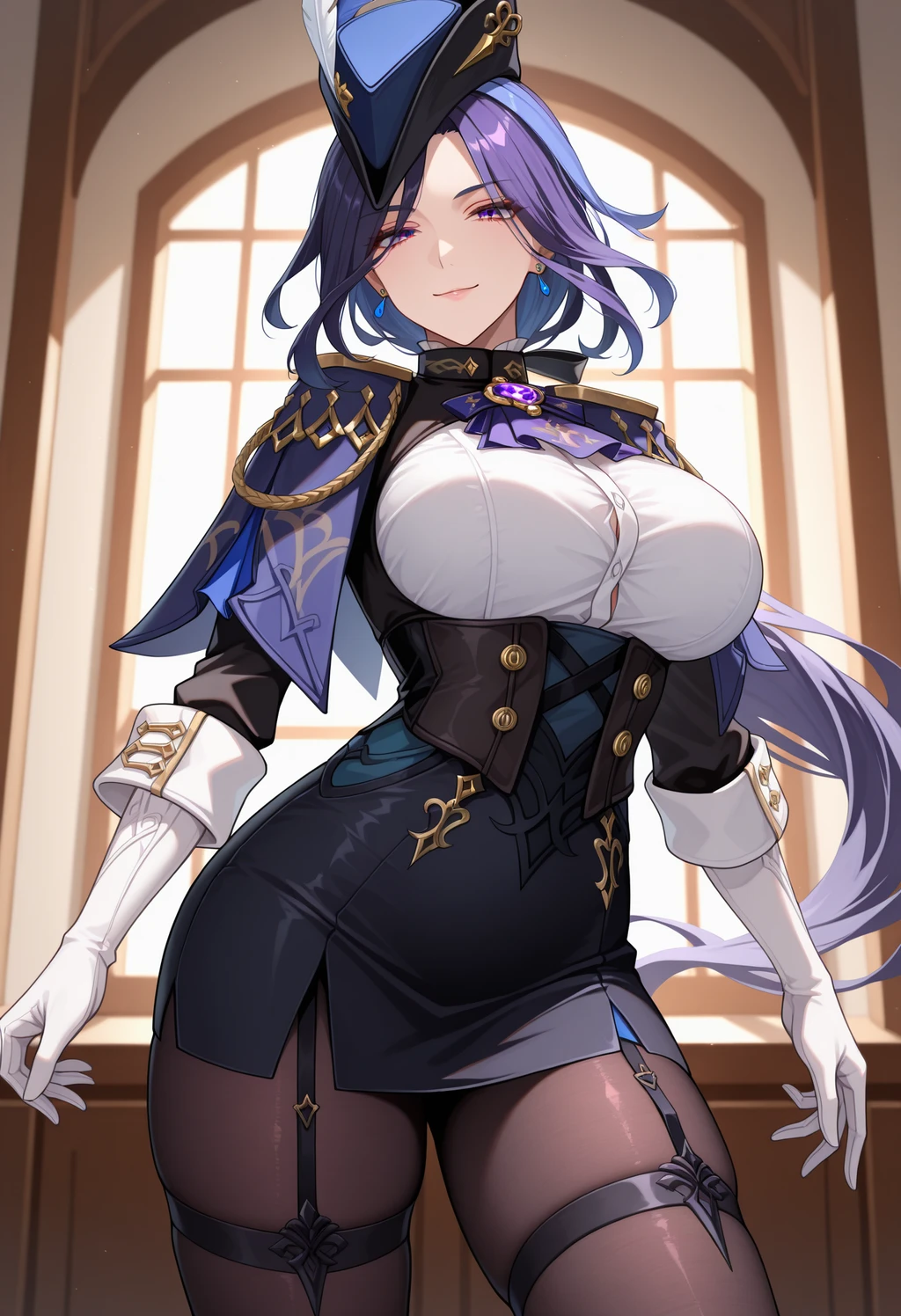 Clorinde - Genshin Impact - by RandeiTheWitch