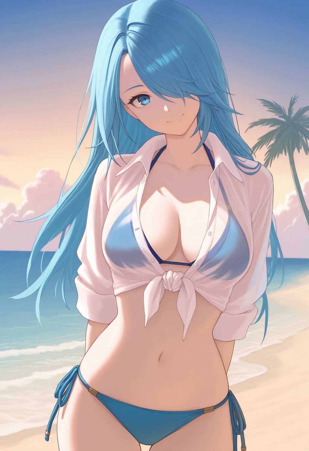 Stable Diffusion image: 1girl, solo - by bsinky