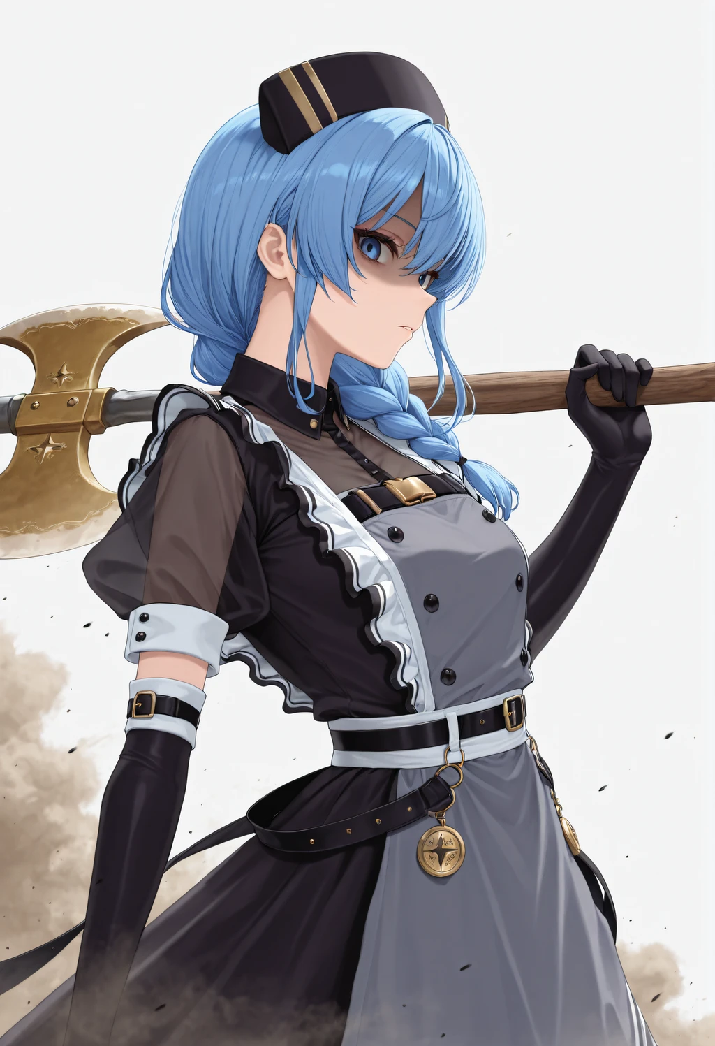 Stable Diffusion image: 1girl, solo - by Garbo