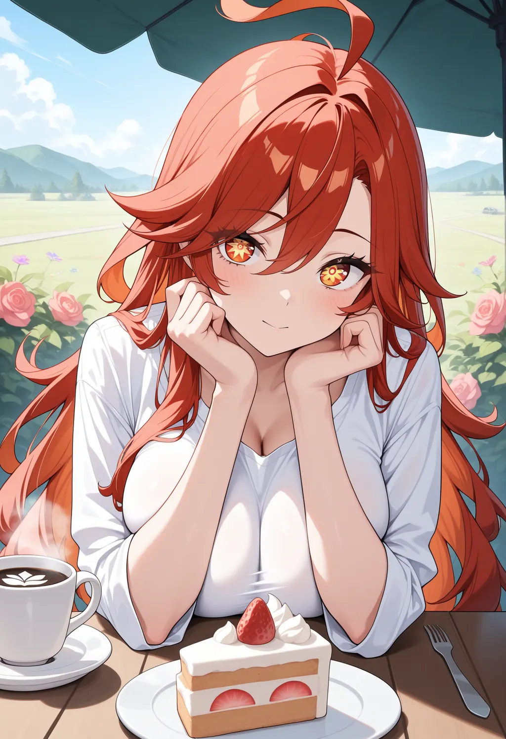 Stable Diffusion image: 1girl, solo - by FallenIncursio