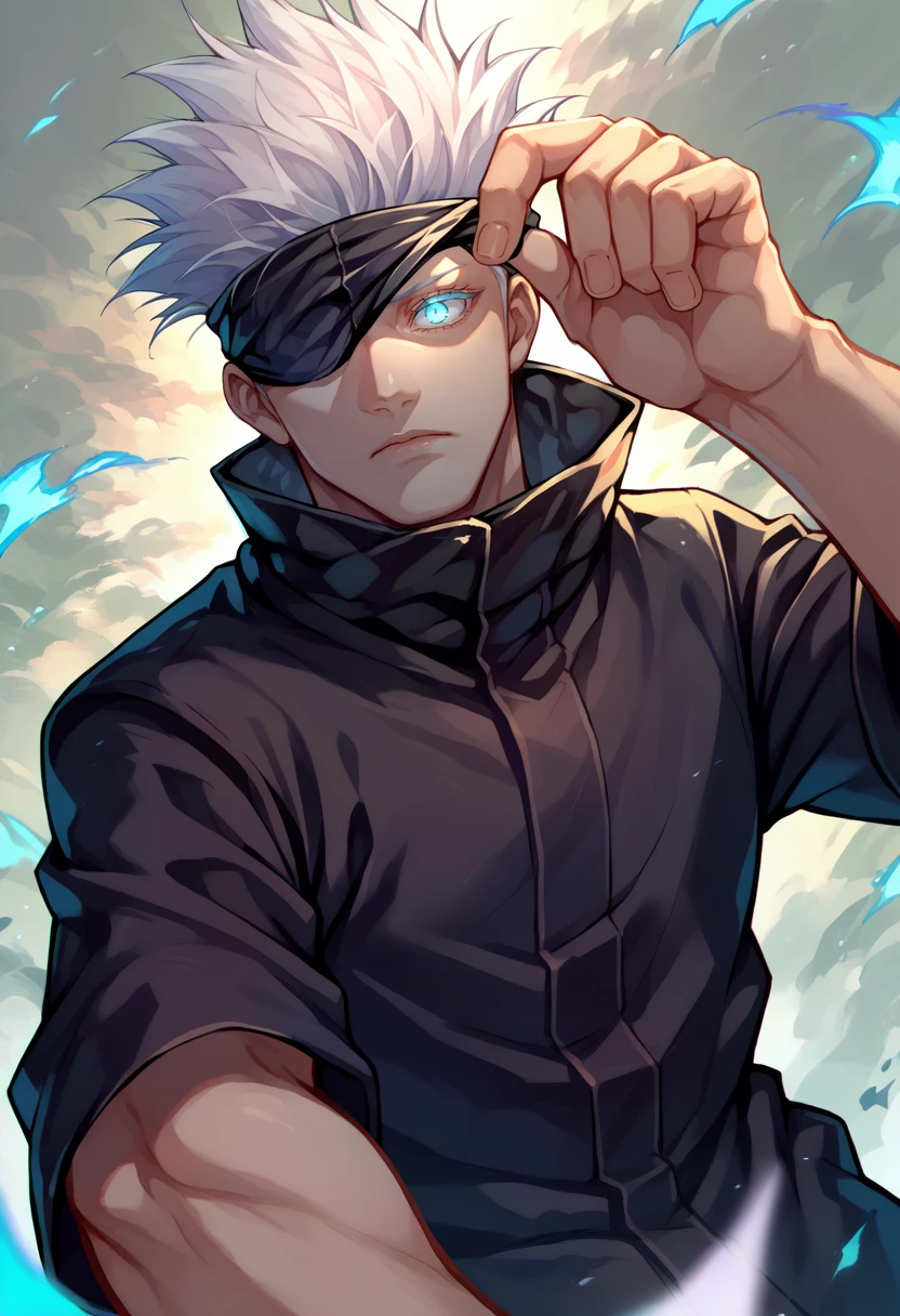 Blindfold Lift | Concept LoRA XL - by FallenIncursio