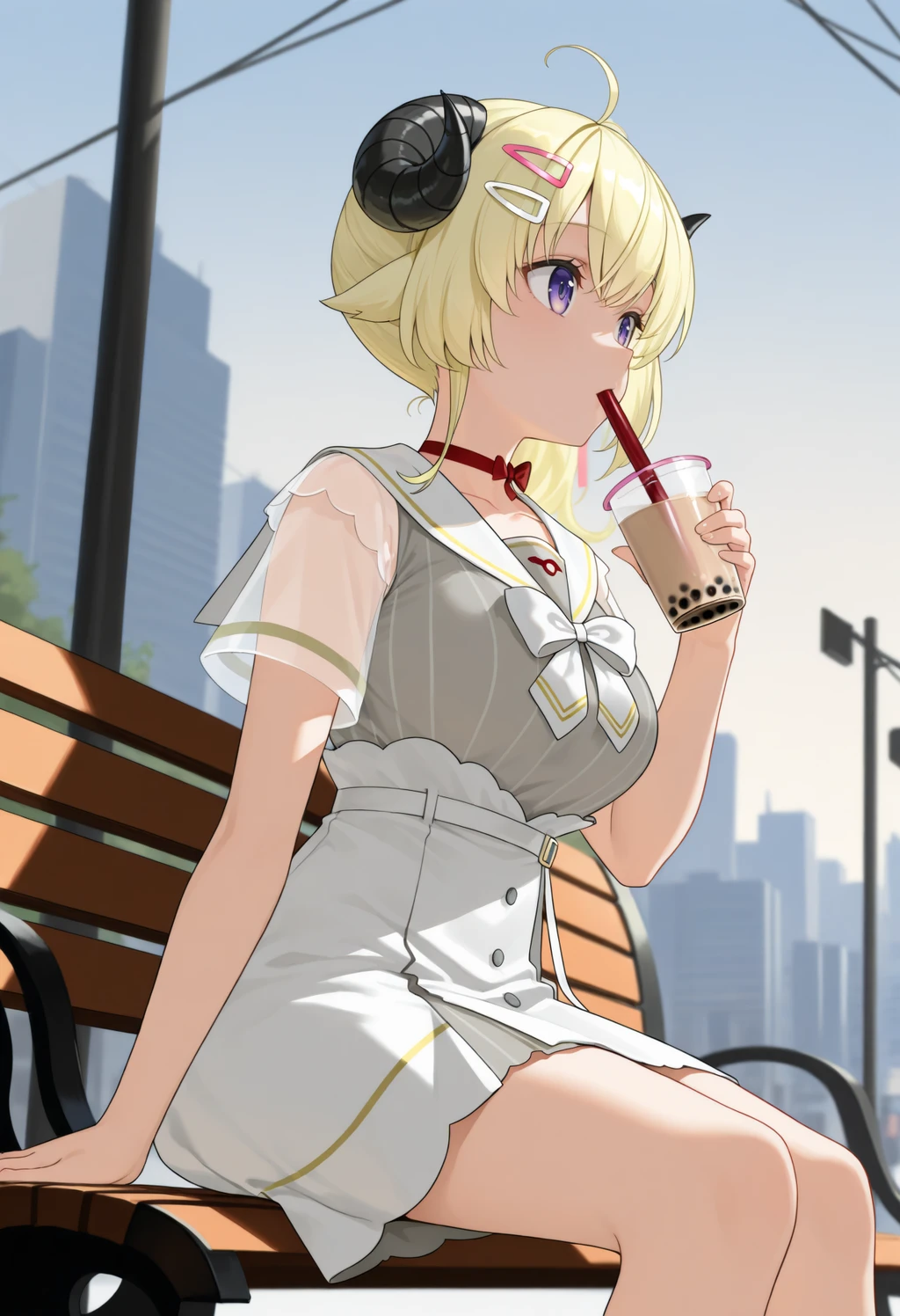 Stable Diffusion image: 1girl, solo - by ChameleonAI