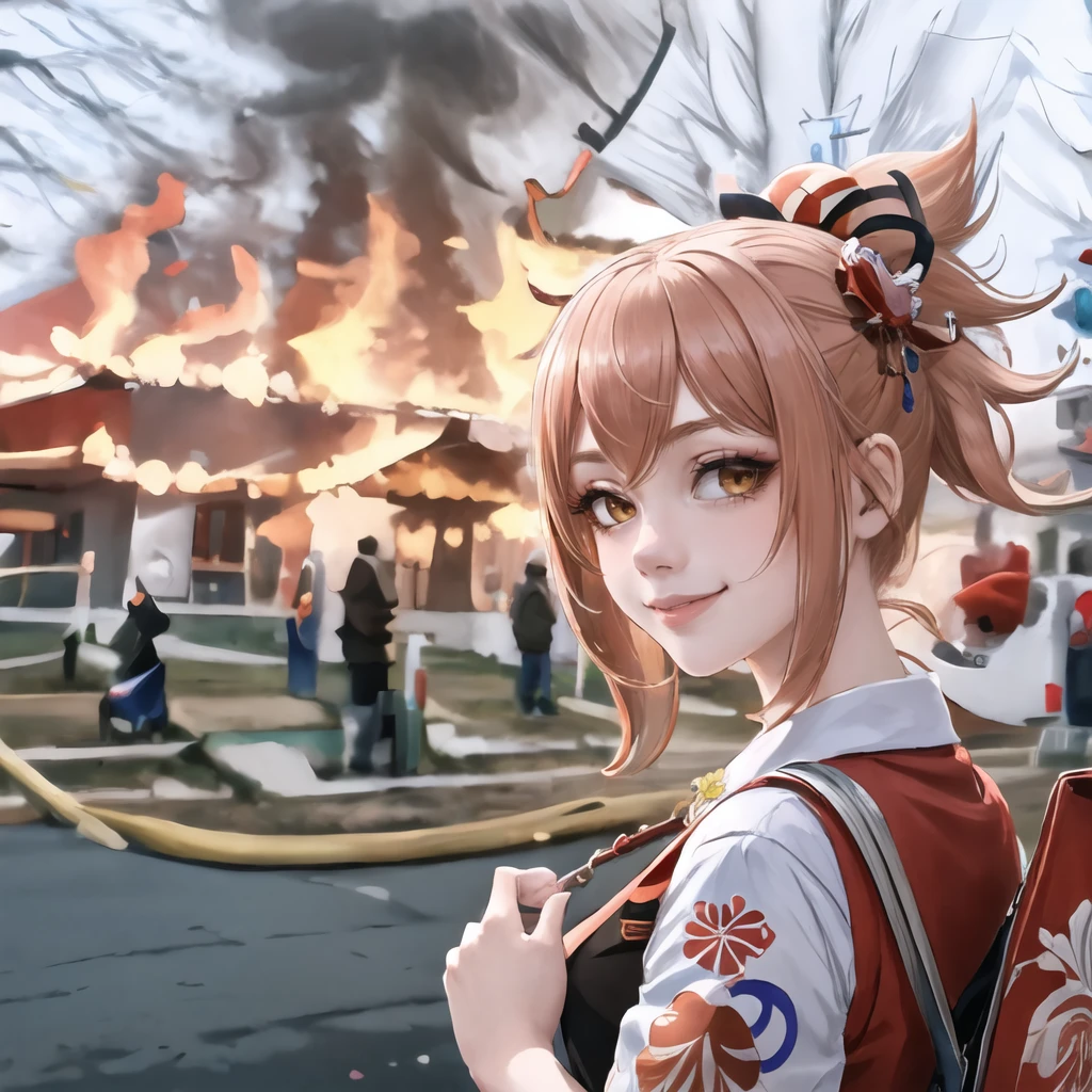 Disaster Girl Meme | Concept LoRA - by FallenIncursio