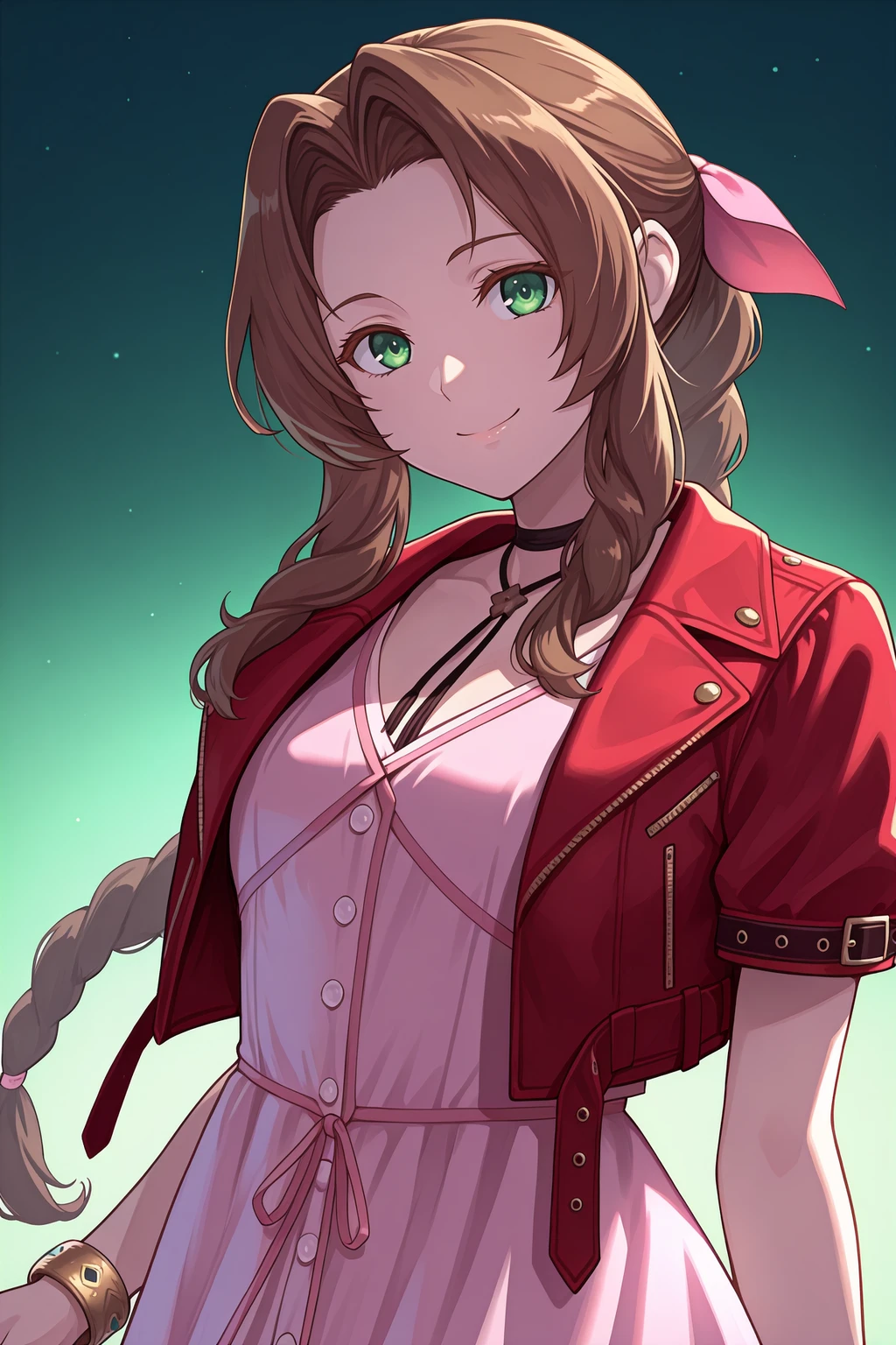 Aerith Gainsborough/エアリス・ゲインズブール (Final Fantasy VII) SDXL LoRA | 19 Outfits [Illustrious] - by novowels