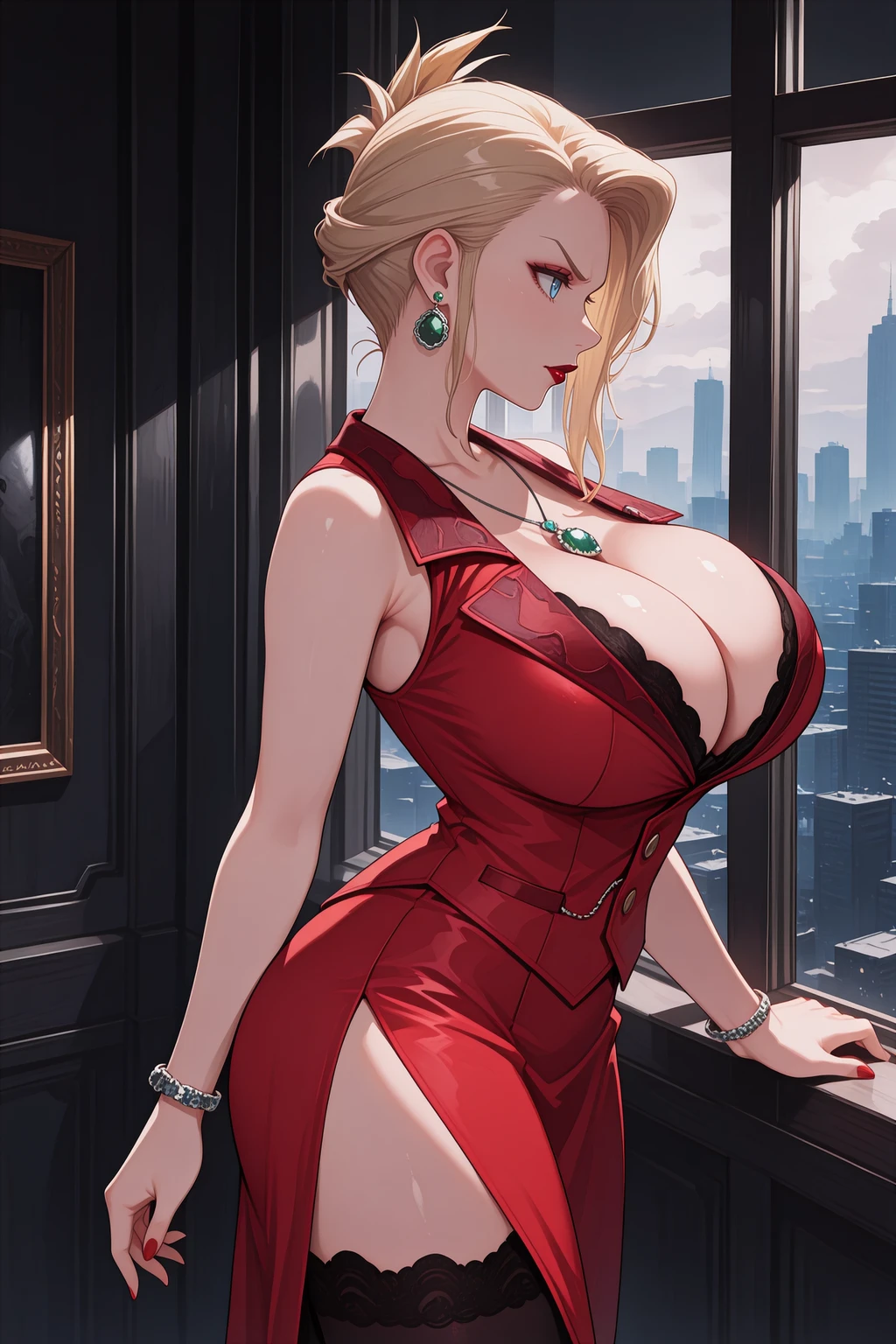 Stable Diffusion image: 1girl, solo - by novowels