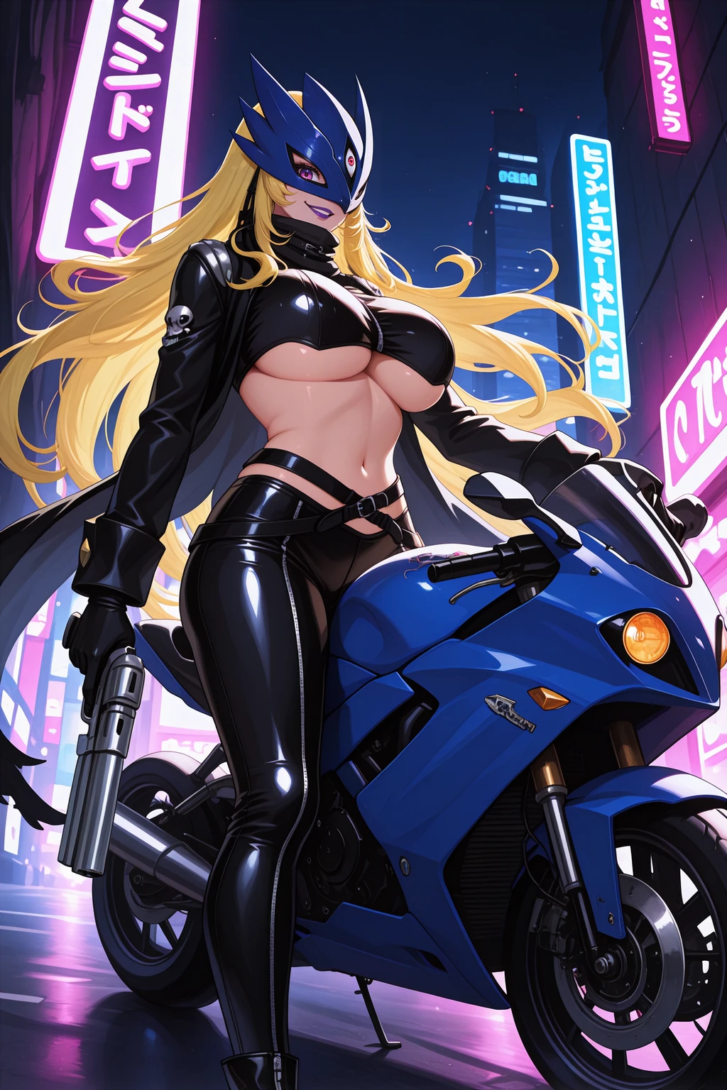 Stable Diffusion image: 1girl, solo - by novowels