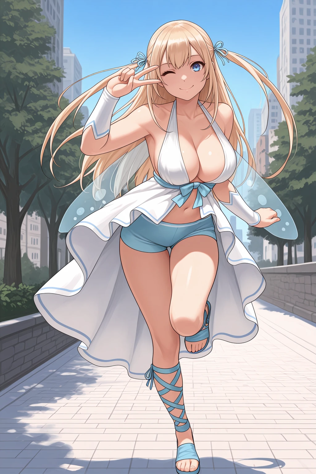 Stable Diffusion image: 1girl, solo - by novowels