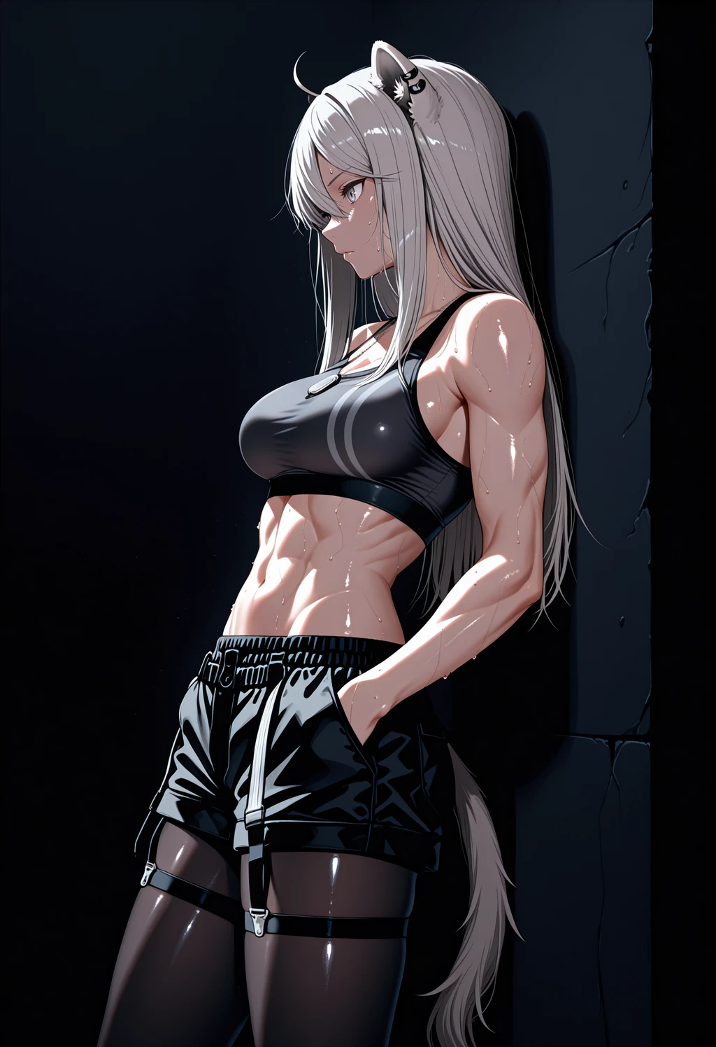 Stable Diffusion image: 1girl, solo - by ChameleonAI