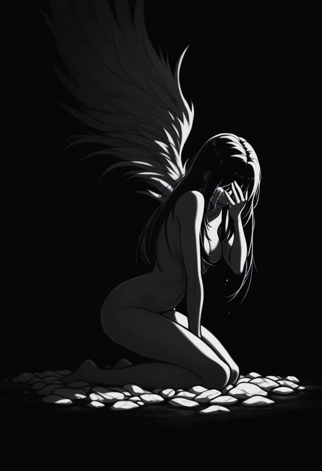 Stable Diffusion image: 1girl, solo - by ChameleonAI