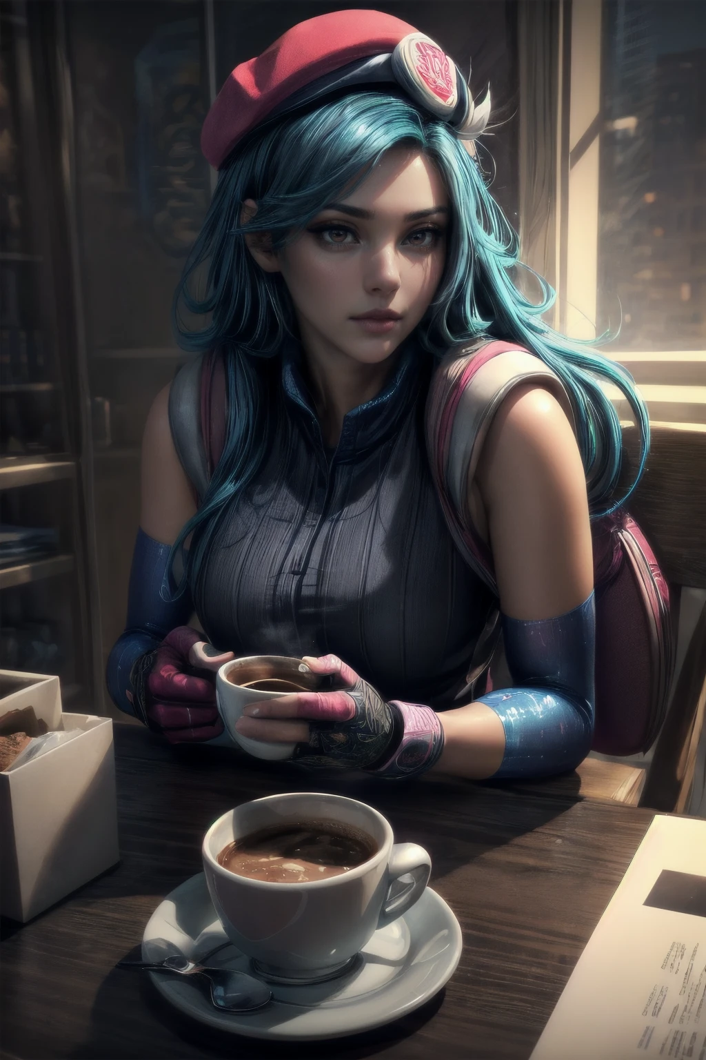 Arcade Caitlyn | | League of Legends | YuruSama LoRa - by yurusama