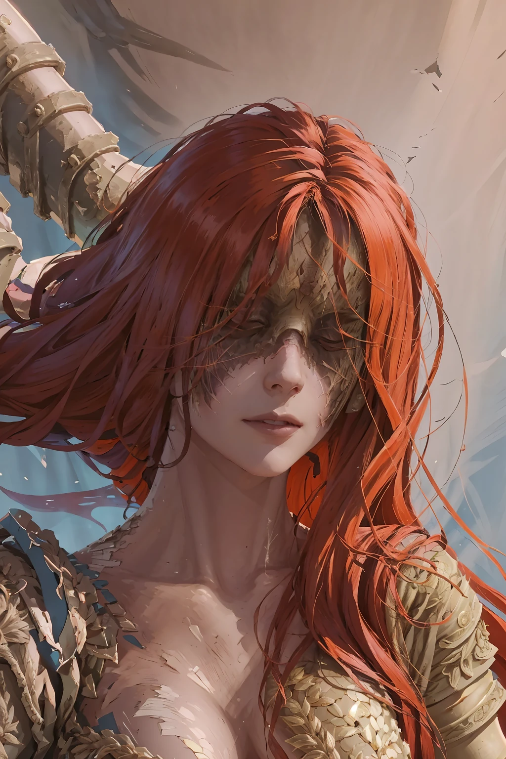 Burnt Scar On Face / Rotten Face | Concept LoRA - by FallenIncursio