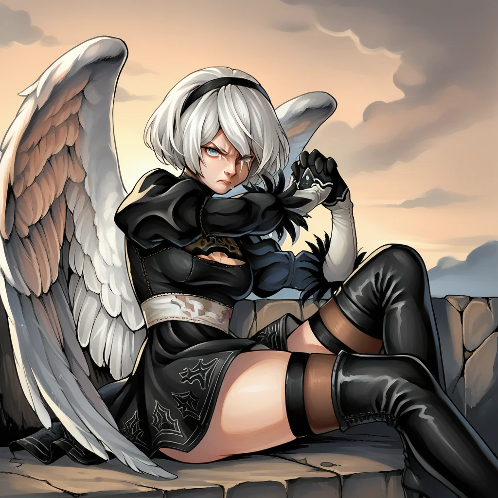 The Fallen Angel - by Navedaxu
