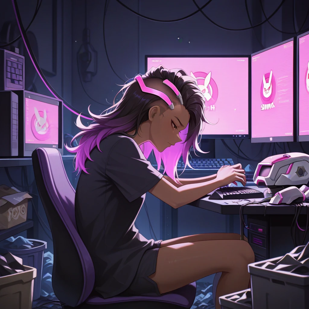 Hacker Den - Illustrious - by Navedaxu
