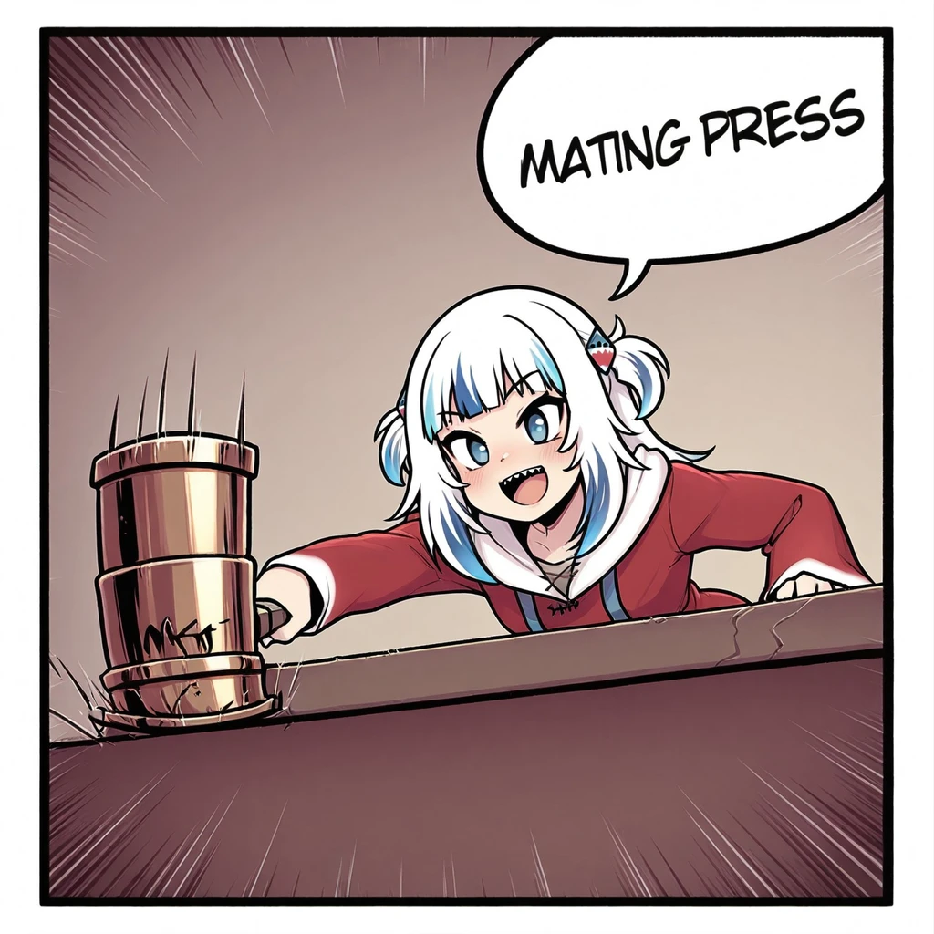 Sentenced to Mating Press | Meme Pose Concept | IllustriousXL and NoobAI - by androidxl