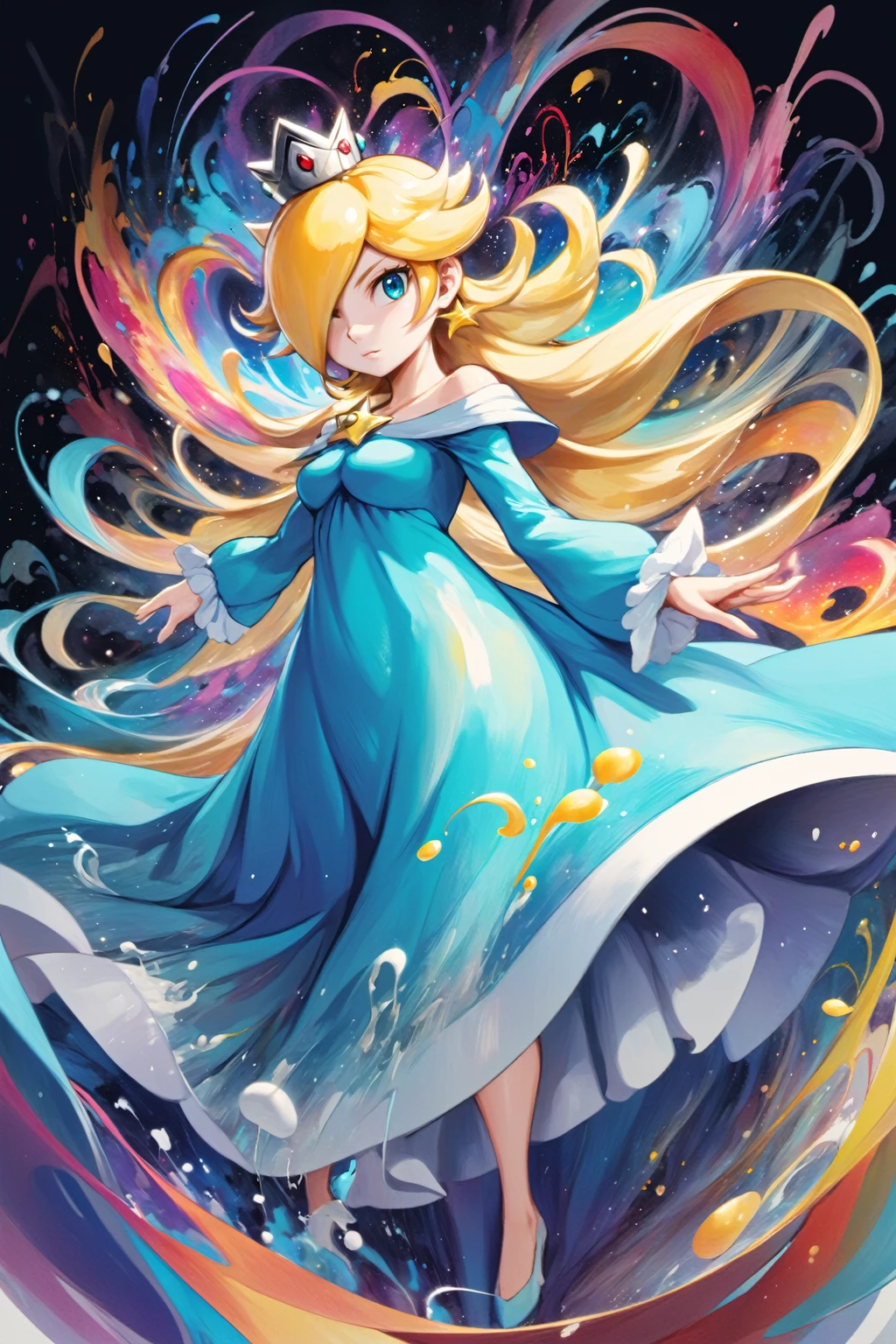 Rosalina Mario Series | Character LoRA XL - by FallenIncursio