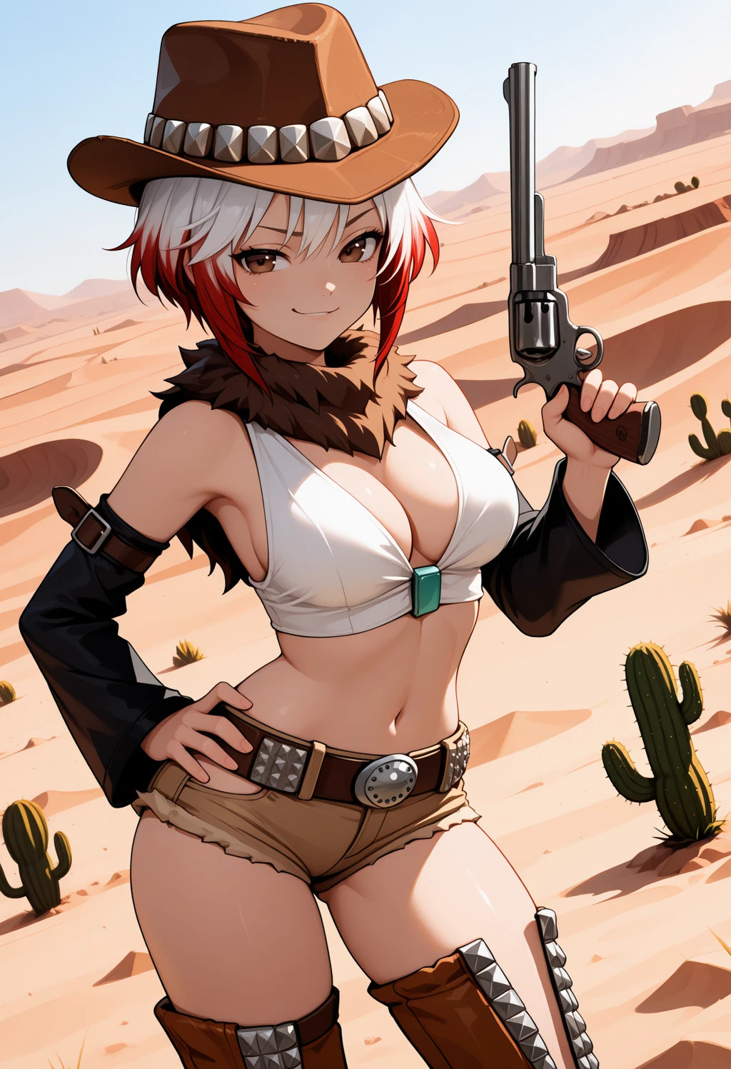 Stable Diffusion image: 1girl, solo - by ChameleonAI