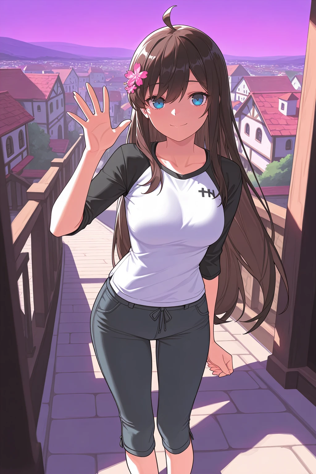 Stable Diffusion image: 1girl, solo - by novowels