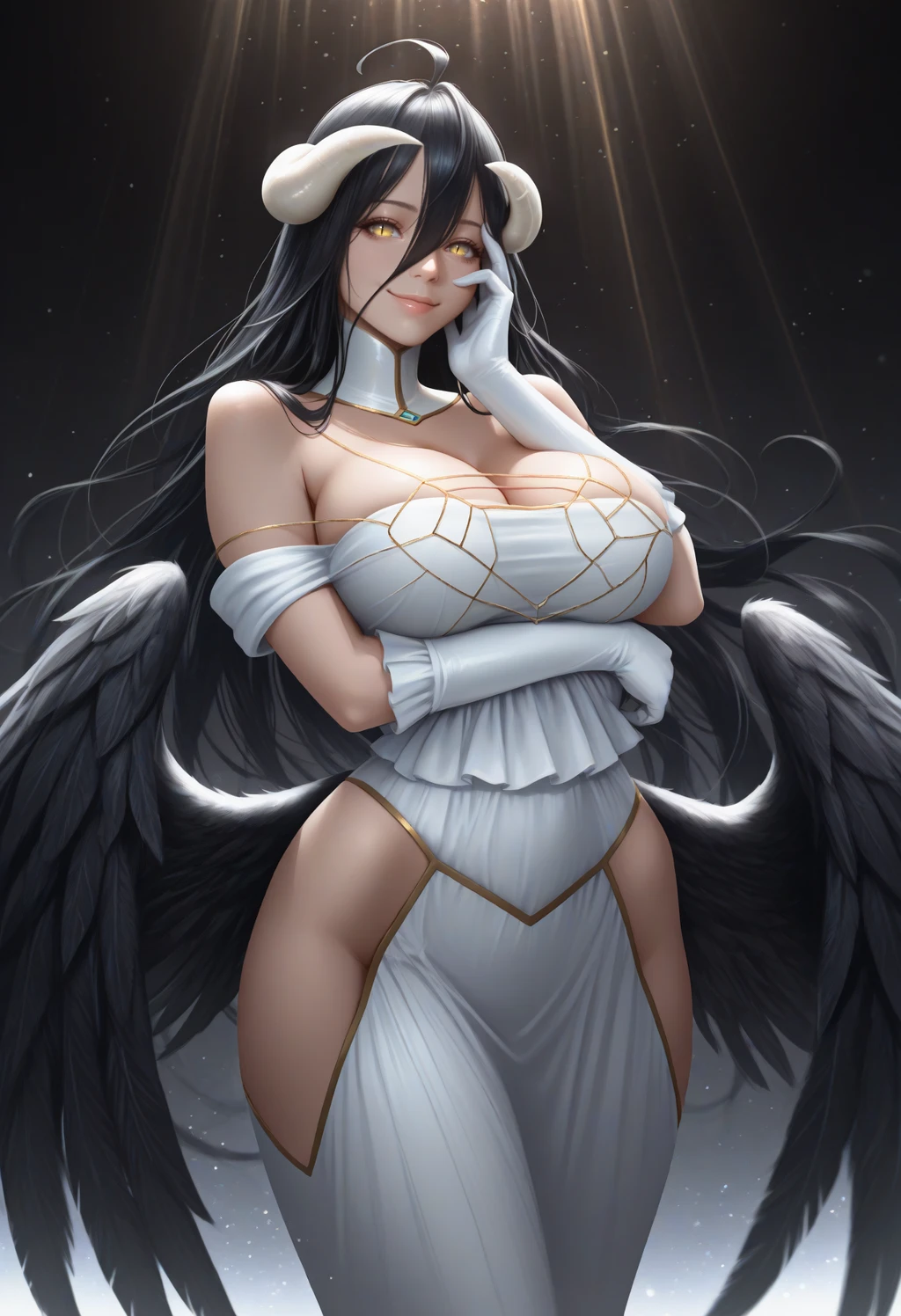 [IllustriousXL v0.1] Albedo | Overlord - by justTNP