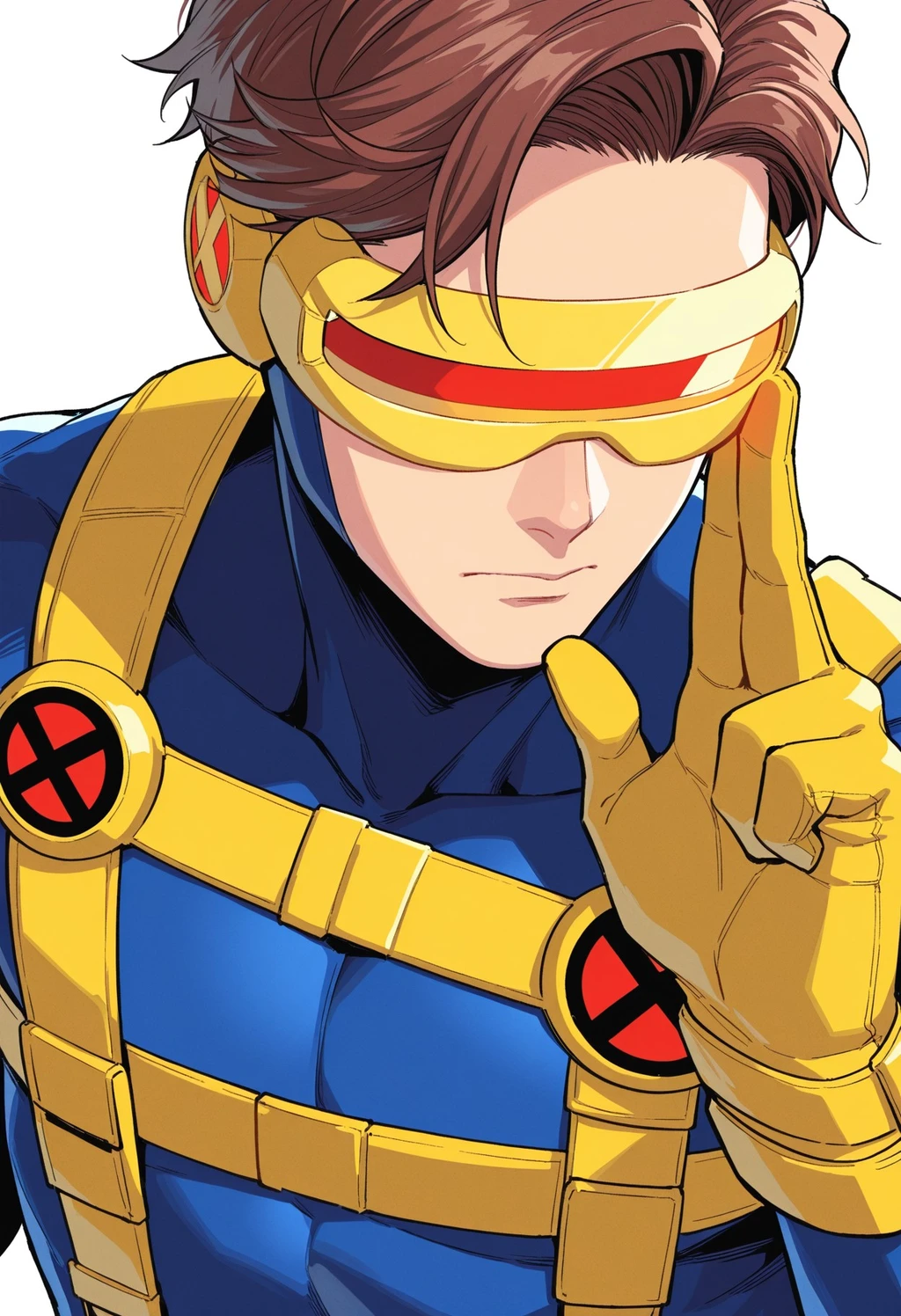 Scott Summers aka Cyclops (X-men) IllustriousXL - by ktiseos_nyx
