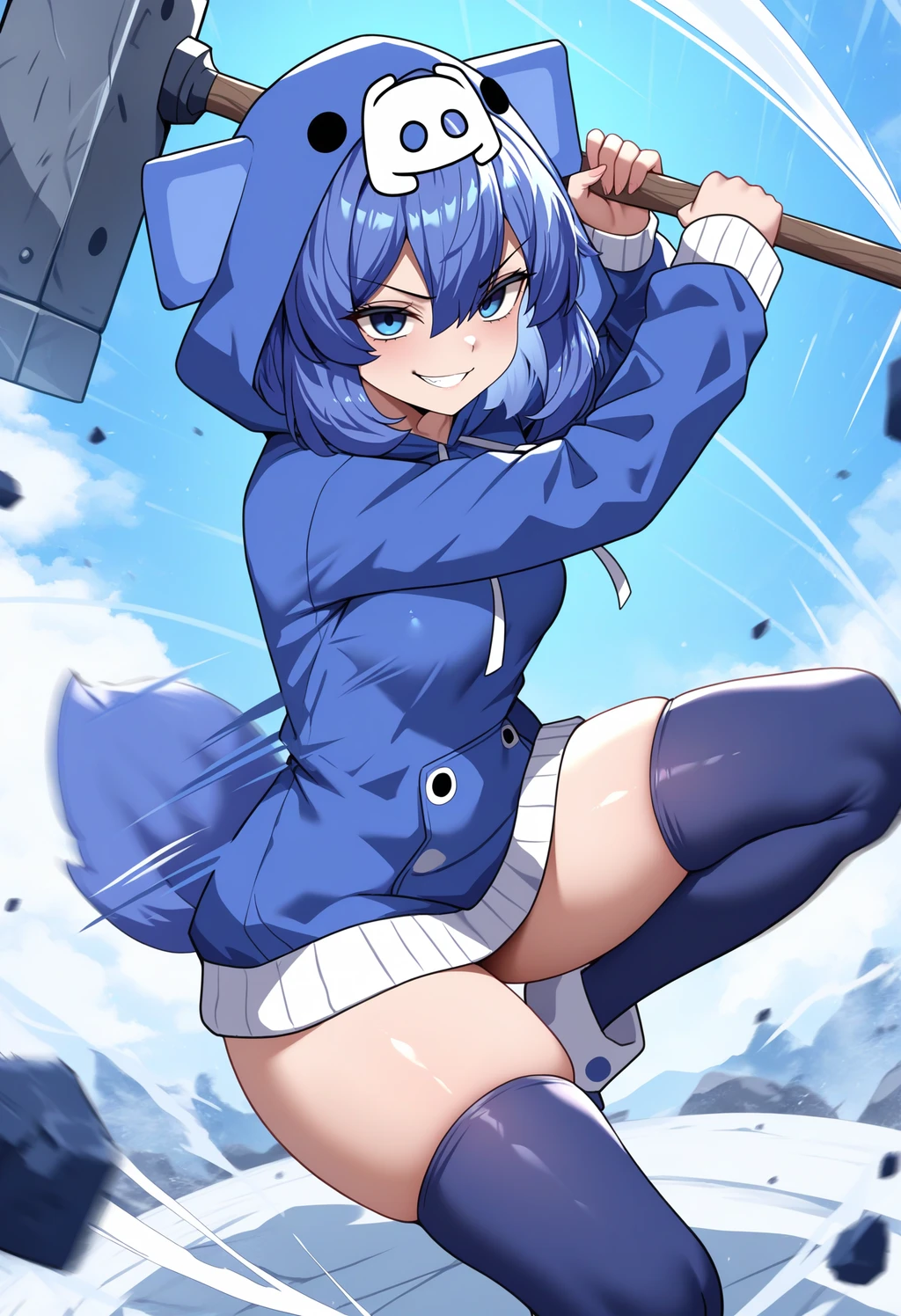 Discord-chan (Merryweather OC) | Character LoRA IllustriousXL - by FallenIncursio