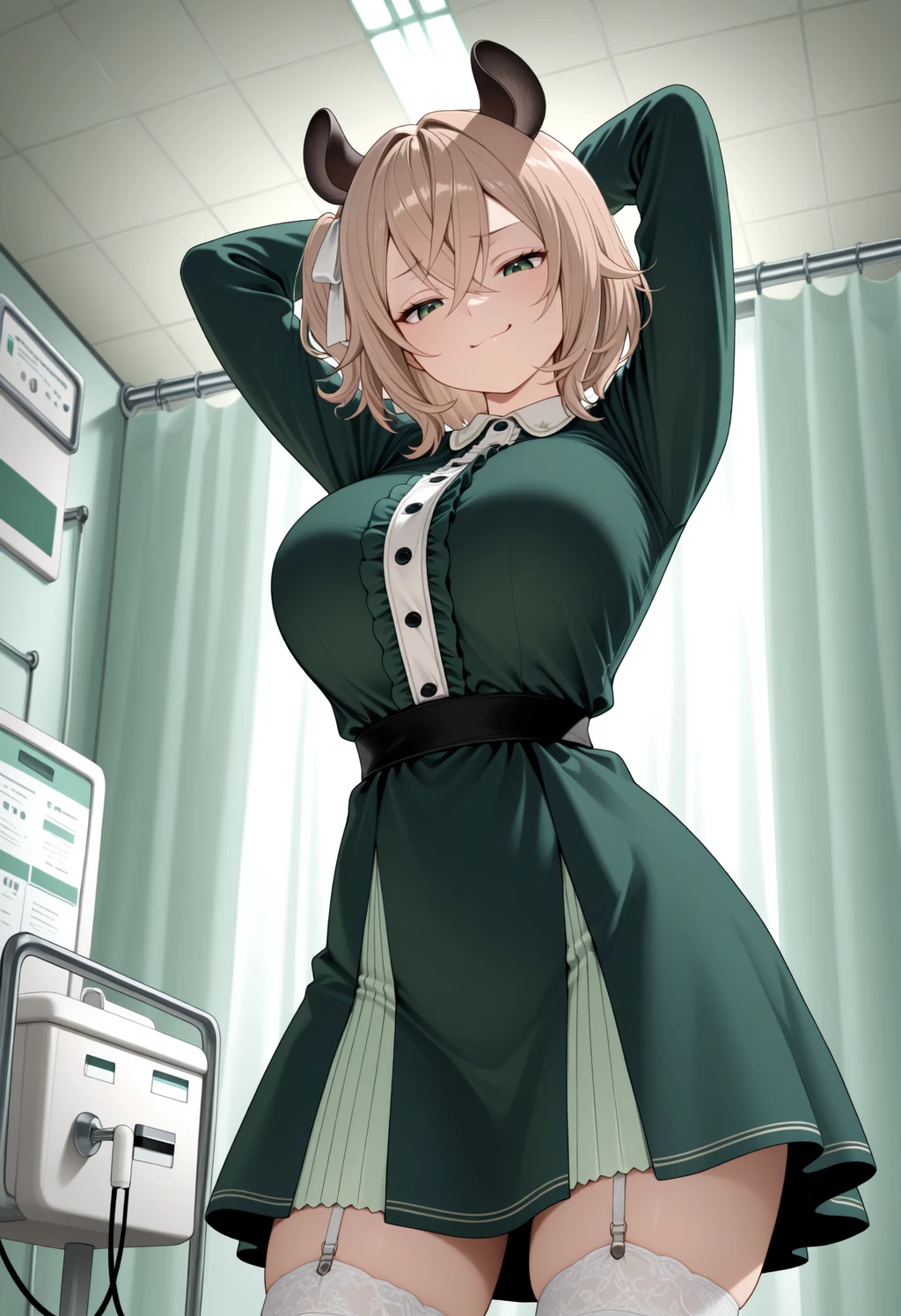 Stable Diffusion image: 1girl, solo - by ChameleonAI