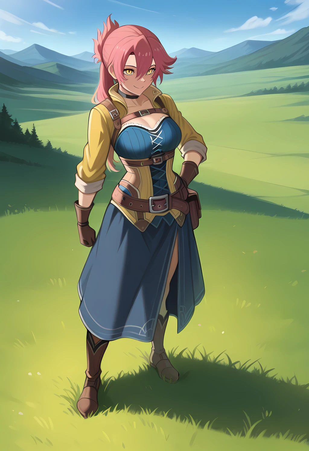 Sara Valestein - Trails of Cold Steel - by Navedaxu