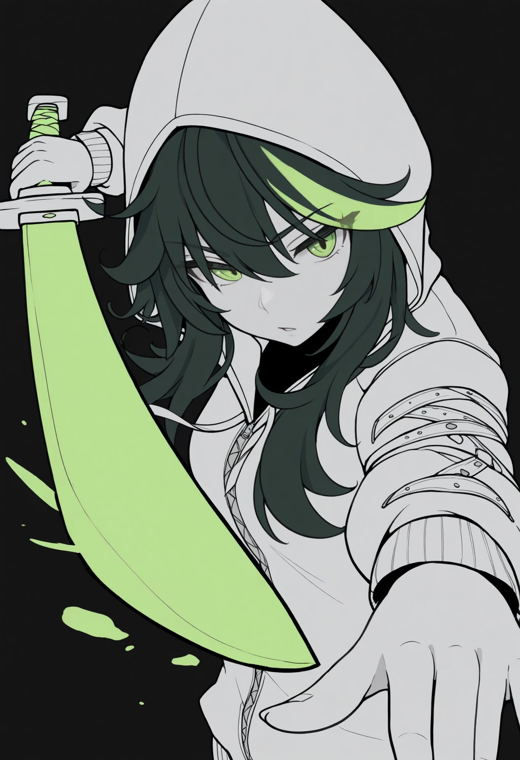 Stable Diffusion image: 1girl, solo - by ChameleonAI