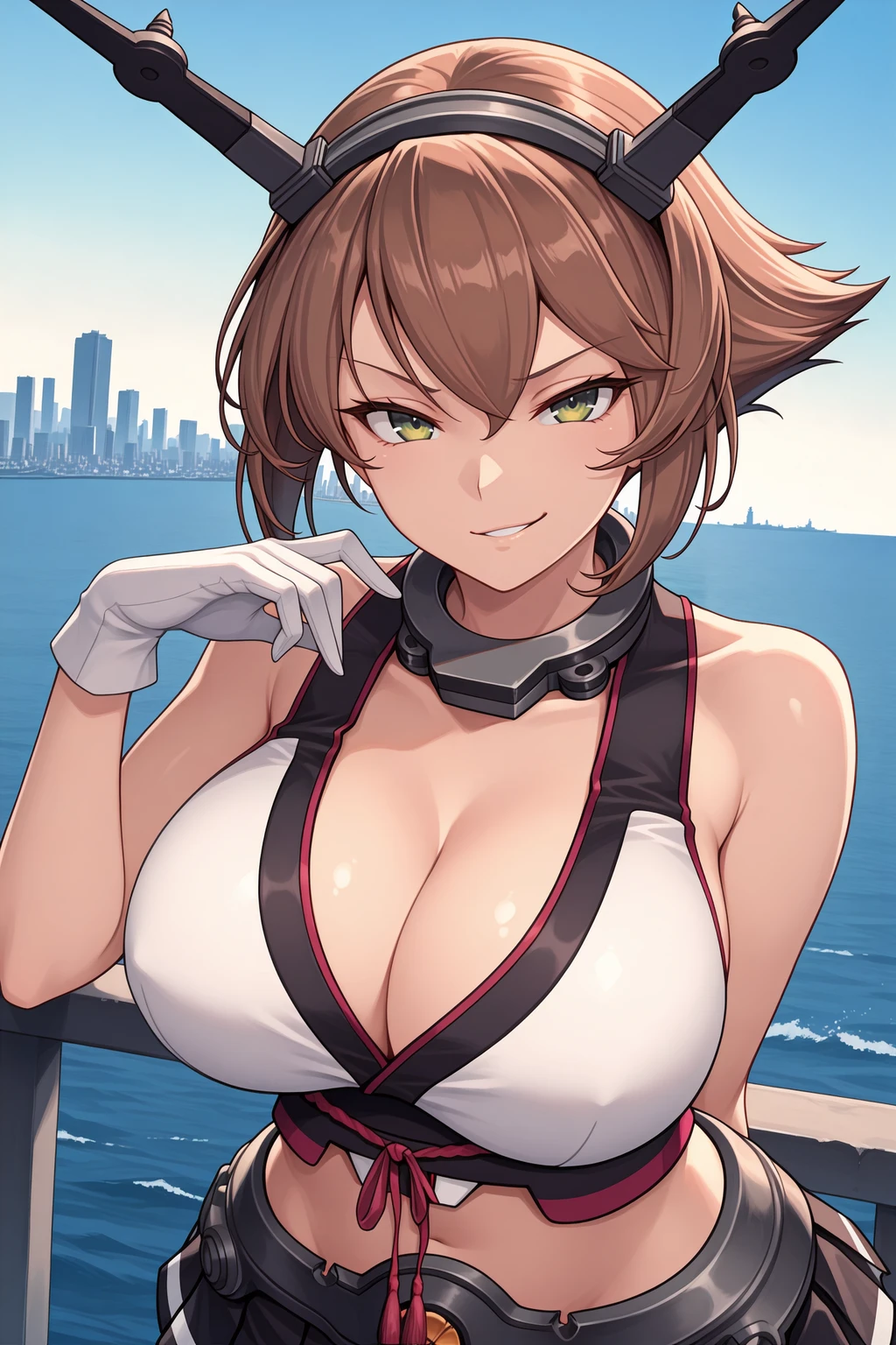 Mutsu/陸奥 (Kantai Collection) SDXL LoRA | 4 Outfits [Illustrious] - by novowels