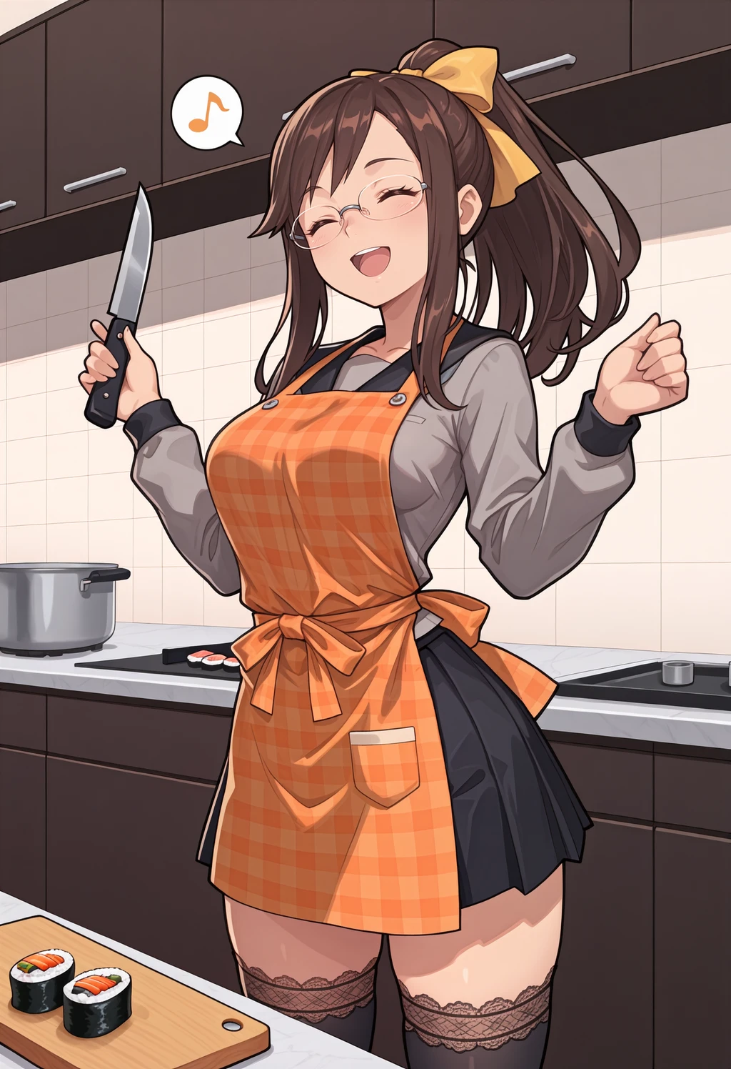 Stable Diffusion image: 1girl, solo - by bsinky