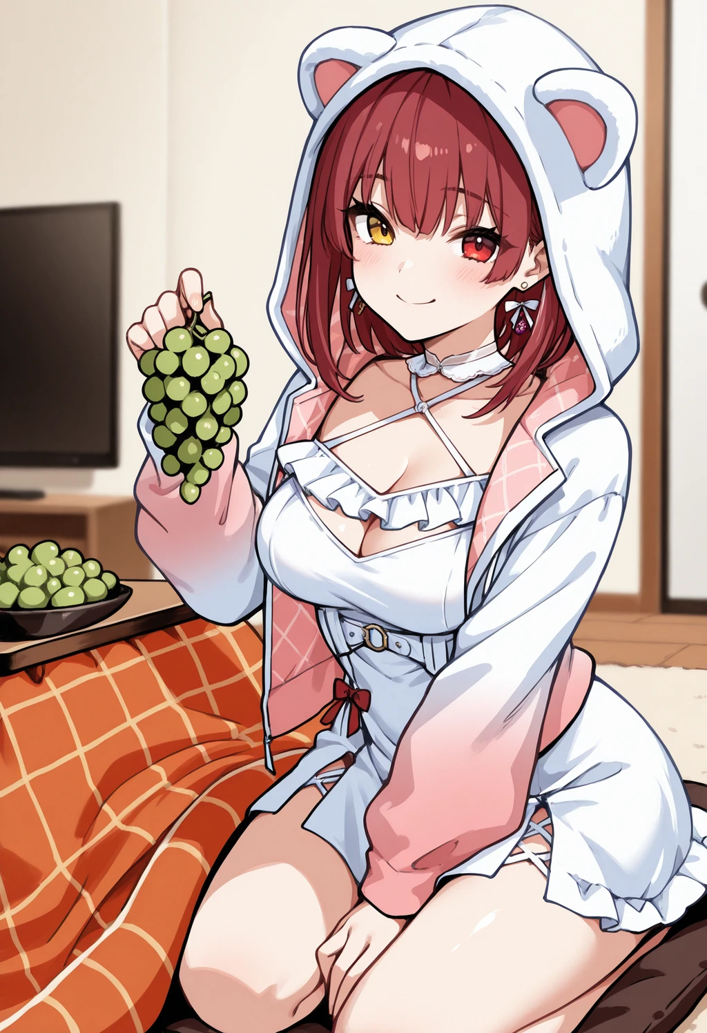 Houshou Marine previews - by holostrawberry