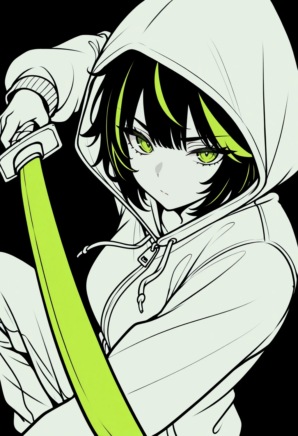 Stable Diffusion image: 1girl, solo - by ChameleonAI