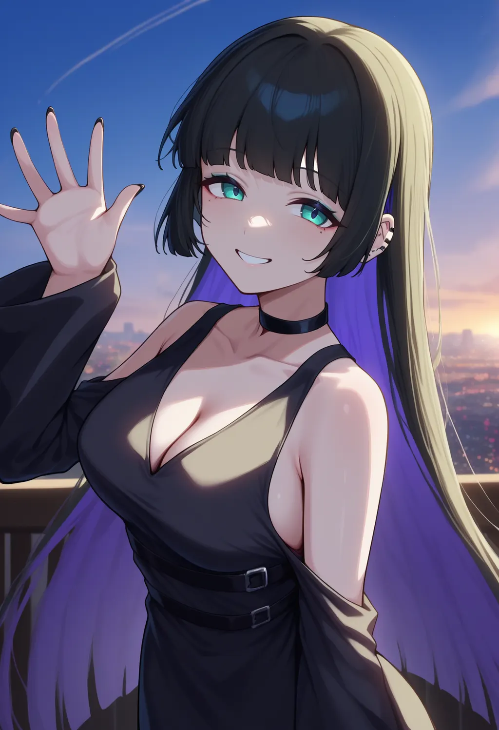 Stable Diffusion image: 1girl, solo - by FallenIncursio