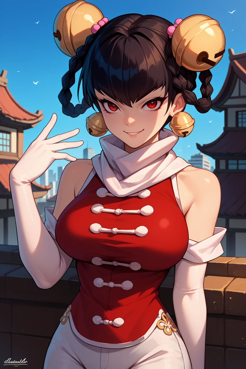 Lin Lin/リンリン (One-Punch Man) SDXL LoRA [Pony Diffusion] - by novowels