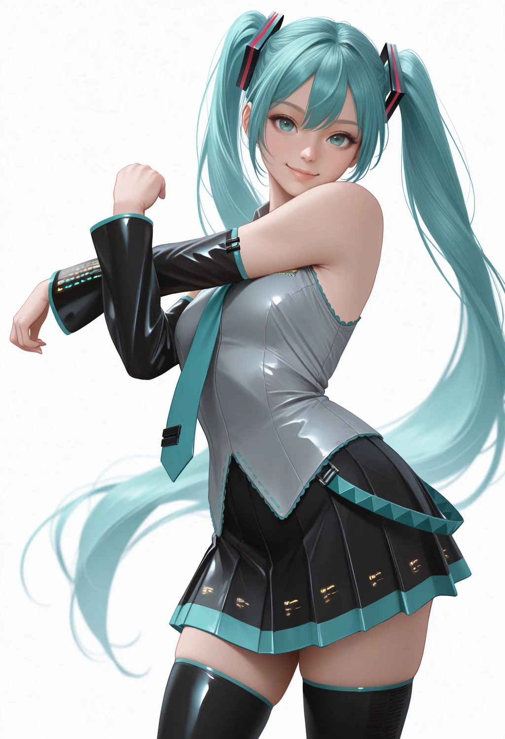 [IllustriousXL v0.1] Cross-Body Stretch | Pose - by justTNP