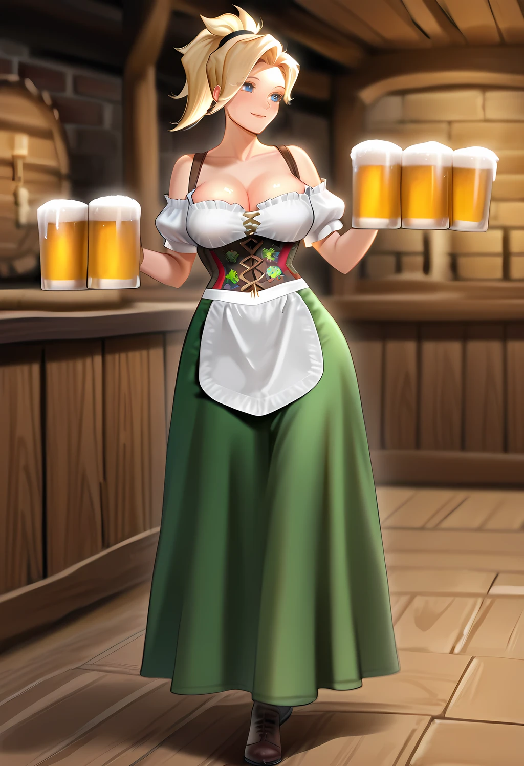 Barmaid - by Navedaxu