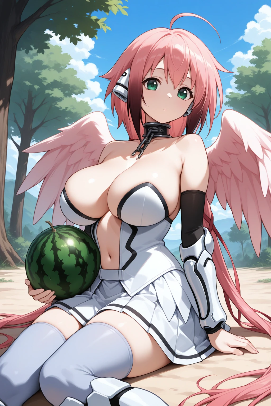 Stable Diffusion image: 1girl, solo - by novowels