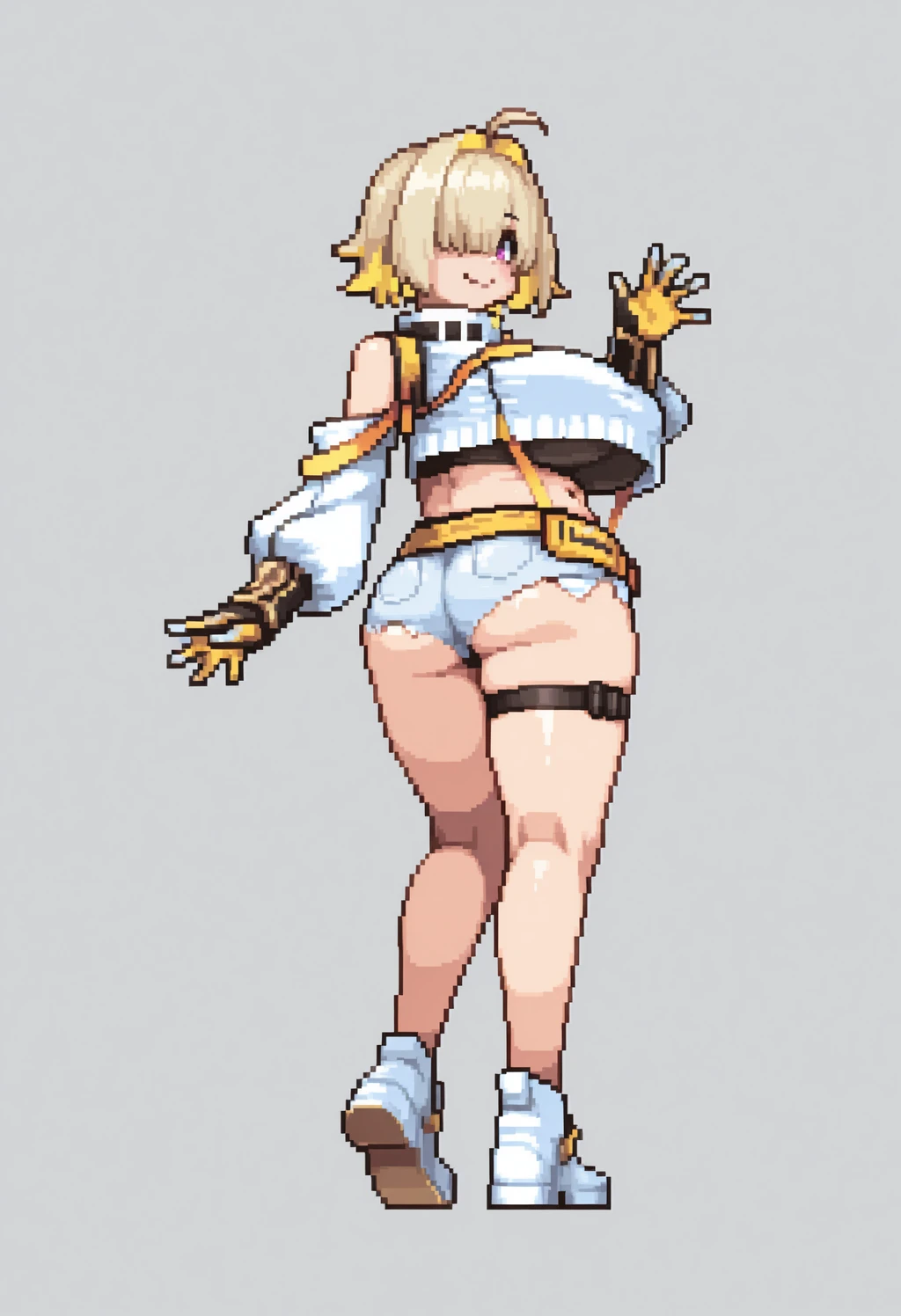 Stable Diffusion image: 1girl, solo - by Fp_plus