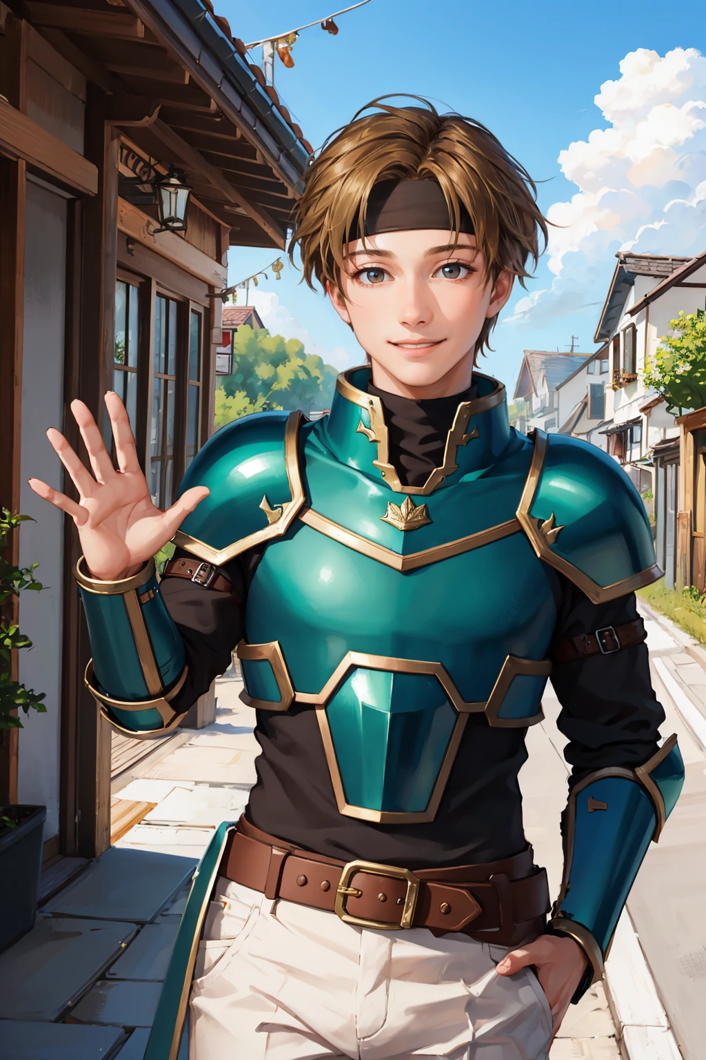 Sain (Fire Emblem: The Blazing Blade) LoRA - by novowels