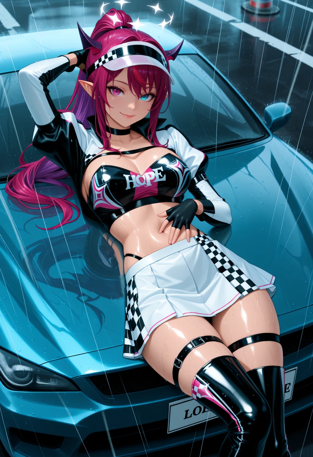 Stable Diffusion image: 1girl, solo - by ChameleonAI