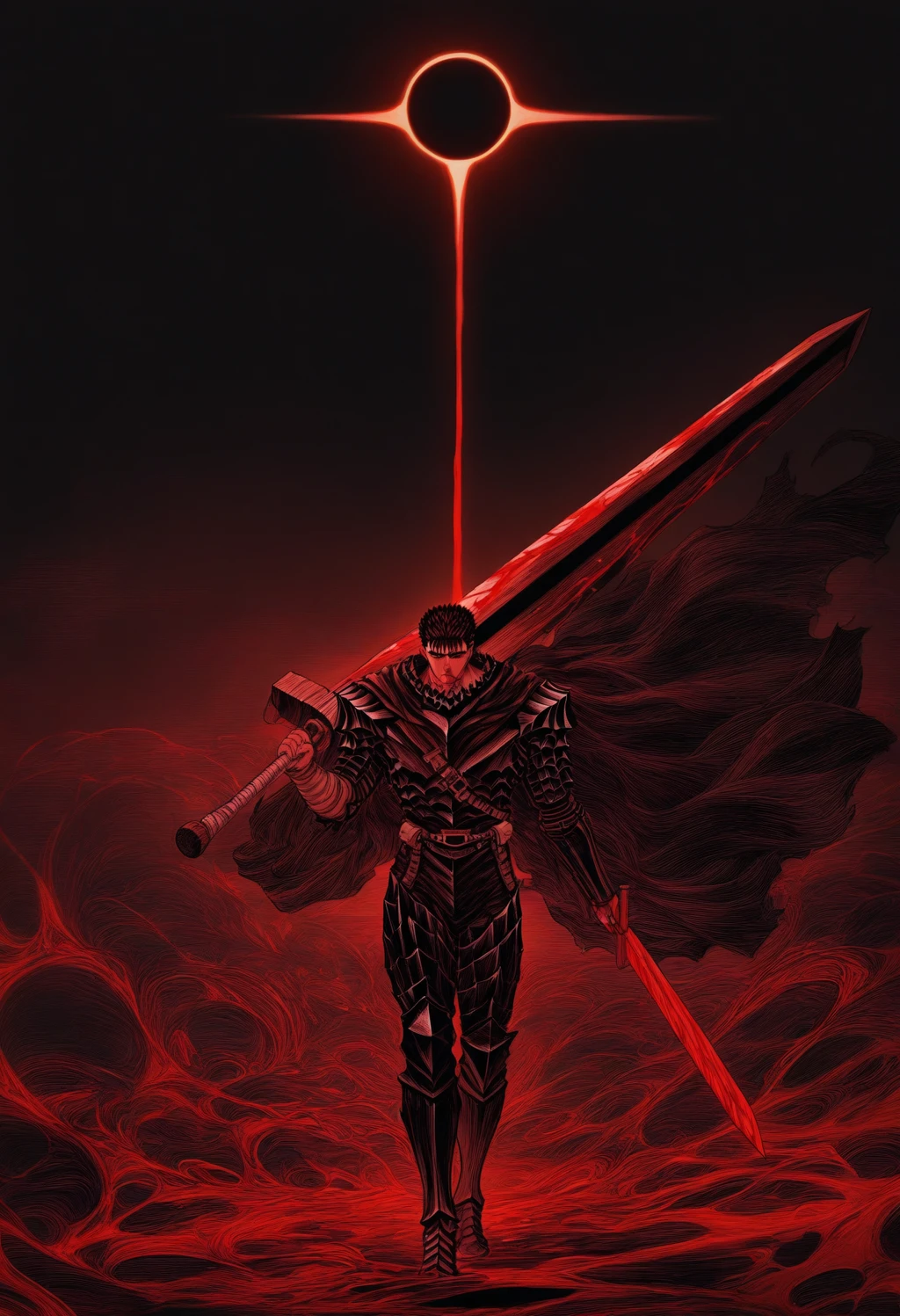 Stable Diffusion image: solo, short hair - by ChameleonAI