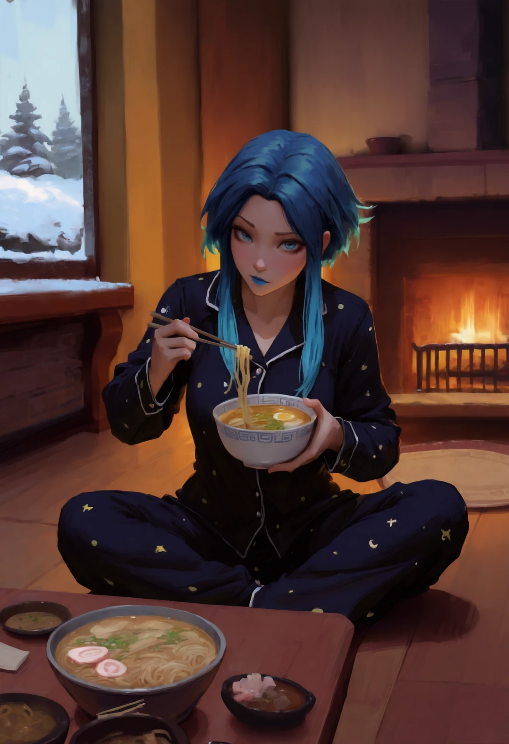 Stable Diffusion image: 1girl, solo - by Infamous__Fish