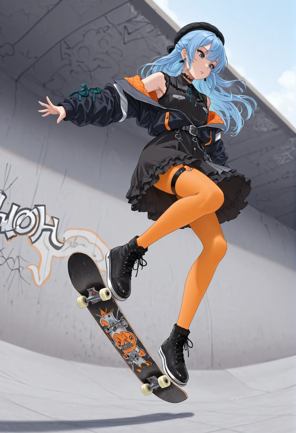 Stable Diffusion image: 1girl, solo - by Garbo