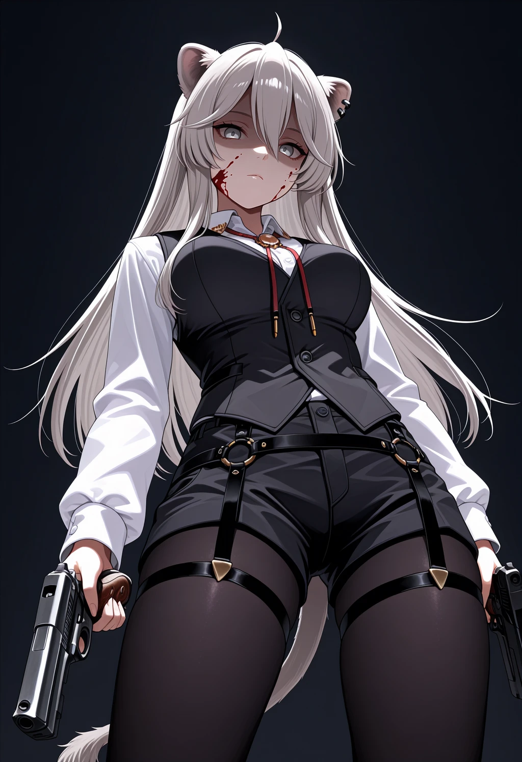 Stable Diffusion image: 1girl, solo - by ChameleonAI