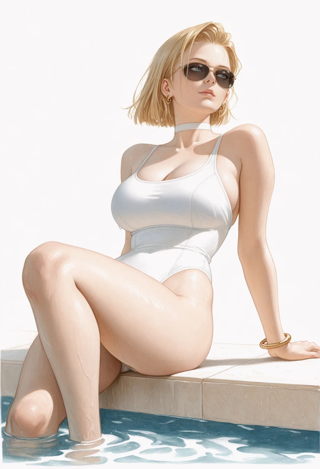 Stable Diffusion image: 1girl, solo - by guy90