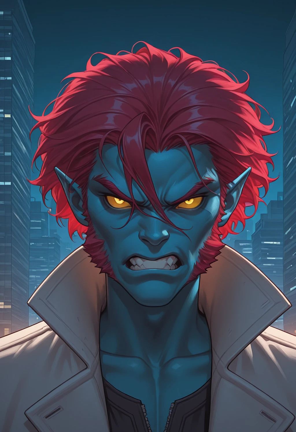 Raze Darkhölme (Marvel Comics) - by ktiseos_nyx